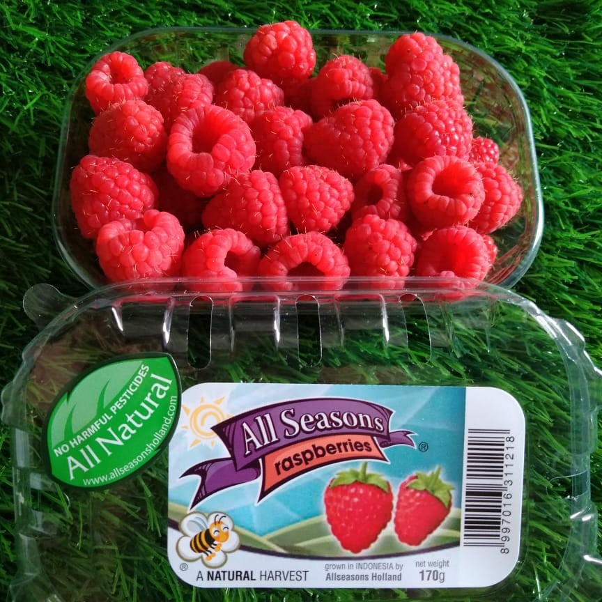 Raspberry Fresh Rasberry Segar Rasberi Buah Berries - 170 gram